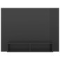 vidaXL Mueble TV de pared contrachapado gris brillante 120x23,5x90 cm