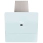 vidaXL Campana extractora cristal templado blanco 600 mm vidaXL Campana extractora cristal templado blanco 600 mm