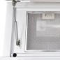 vidaXL Campana extractora cristal templado blanco 600 mm vidaXL Campana extractora cristal templado blanco 600 mm
