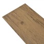 vidaXL Lamas de suelo no autoadhesivas PVC marrón nogal 5,26 m² 2 mm vidaXL Lamas de suelo no autoadhesivas PVC marrón nogal 5,26 m² 2 mm
