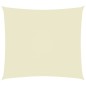 vidaXL Toldo de vela rectangular tela Oxford color crema 2,5x3,5 m vidaXL Toldo de vela rectangular tela Oxford color crema 2,5x3,5 m