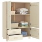 vidaXL Armario HAMAR madera pino maciza marrón miel 99x45x137 cm vidaXL Armario HAMAR madera pino maciza marrón miel 99x45x137 cm