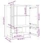 vidaXL Armario HAMAR madera pino maciza marrón miel 99x45x137 cm vidaXL Armario HAMAR madera pino maciza marrón miel 99x45x137 cm