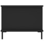 vidaXL Mesa de centro madera contrachapada negro 90x50x40 cm vidaXL Mesa de centro madera contrachapada negro 90x50x40 cm