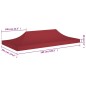 vidaXL Techo de carpa para celebraciones burdeos 6x3 m 270 g/m² vidaXL Techo de carpa para celebraciones burdeos 6x3 m 270 g/m²