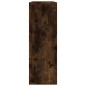 vidaXL Estantería pared contrachapada roble ahumado 104x20x58,5 cm vidaXL Estantería pared contrachapada roble ahumado 104x20x58,5 cm