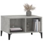 vidaXL Mesa de centro madera contrachapada gris hormigón 60x50x36,5 cm vidaXL Mesa de centro madera contrachapada gris hormigón 60x50x36,5 cm
