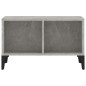 vidaXL Mesa de centro madera contrachapada gris hormigón 60x50x36,5 cm vidaXL Mesa de centro madera contrachapada gris hormigón 60x50x36,5 cm