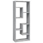 vidaXL Estantería de pared madera contrachapada gris Sonoma 36x16x90cm vidaXL Estantería de pared madera contrachapada gris Sonoma 36x16x90cm
