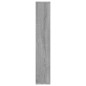 vidaXL Estantería de pared madera contrachapada gris Sonoma 36x16x90cm vidaXL Estantería de pared madera contrachapada gris Sonoma 36x16x90cm