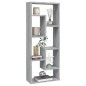 vidaXL Estantería de pared madera contrachapada gris Sonoma 36x16x90cm vidaXL Estantería de pared madera contrachapada gris Sonoma 36x16x90cm