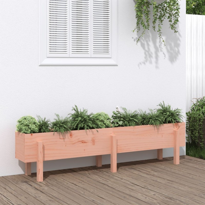 vidaXL Arriate elevado jardín madera maciza abeto Douglas 160x30x38 cm vidaXL Arriate elevado jardín madera maciza abeto Douglas 160x30x38 cm