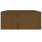 vidaXL Soporte de monitor madera maciza pino marrón miel 60x24x10,5 cm vidaXL Soporte de monitor madera maciza pino marrón miel 60x24x10,5 cm