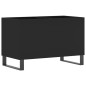 vidaXL Mueble para discos madera contrachapada negro 74,5x38x48 cm vidaXL Mueble para discos madera contrachapada negro 74,5x38x48 cm