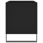 vidaXL Mueble para discos madera contrachapada negro 74,5x38x48 cm vidaXL Mueble para discos madera contrachapada negro 74,5x38x48 cm
