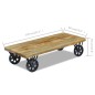 vidaXL Mesa de centro madera de mango 120x60x30 cm vidaXL Mesa de centro madera de mango 120x60x30 cm