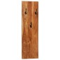 vidaXL Percheros de pared 2 uds madera maciza de acacia 36x3x110 cm vidaXL Percheros de pared 2 uds madera maciza de acacia 36x3x110 cm
