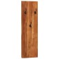 vidaXL Percheros de pared 2 uds madera maciza de acacia 36x3x110 cm vidaXL Percheros de pared 2 uds madera maciza de acacia 36x3x110 cm