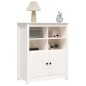 vidaXL Aparador de madera maciza de pino blanco 83x41,5x100 cm vidaXL Aparador de madera maciza de pino blanco 83x41,5x100 cm