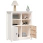 vidaXL Aparador de madera maciza de pino blanco 83x41,5x100 cm vidaXL Aparador de madera maciza de pino blanco 83x41,5x100 cm
