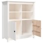 vidaXL Aparador de madera maciza de pino blanco 83x41,5x100 cm vidaXL Aparador de madera maciza de pino blanco 83x41,5x100 cm