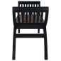 vidaXL Banco de abacá marrón oscuro 120 cm vidaXL Banco de abacá marrón oscuro 120 cm