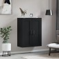 vidaXL Armario de pared madera de ingeniería negro 69,5x34x90 cm vidaXL Armario de pared madera de ingeniería negro 69,5x34x90 cm