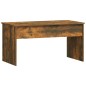 vidaXL Mesa de centro contrachapada roble ahumado 102x50,5x52,5 cm vidaXL Mesa de centro contrachapada roble ahumado 102x50,5x52,5 cm