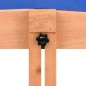 vidaXL Arenero con techo de madera de abeto 112x112x112 cm vidaXL Arenero con techo de madera de abeto 112x112x112 cm