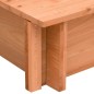 vidaXL Arenero con techo de madera de abeto 112x112x112 cm vidaXL Arenero con techo de madera de abeto 112x112x112 cm