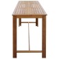 vidaXL Mesa de bar de madera de acacia maciza 150x70x105 cm vidaXL Mesa de bar de madera de acacia maciza 150x70x105 cm