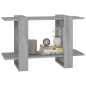 vidaXL Estantería/divisor de espacios gris Sonoma 80x30x51 cm vidaXL Estantería/divisor de espacios gris Sonoma 80x30x51 cm