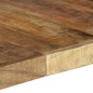 vidaXL Mesa de comedor madera de mango rugosa 140x140x75 cm vidaXL Mesa de comedor madera de mango rugosa 140x140x75 cm