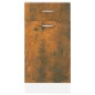 vidaXL Armario bajo de cocina madera ingeniería roble ahumado vidaXL Armario bajo de cocina madera ingeniería roble ahumado