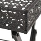 vidaXL Mesa de centro plegable estilo vintage metal 58x35x72 cm negro vidaXL Mesa de centro plegable estilo vintage metal 58x35x72 cm negro