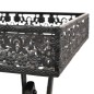 vidaXL Mesa de centro plegable estilo vintage metal 58x35x72 cm negro vidaXL Mesa de centro plegable estilo vintage metal 58x35x72 cm negro