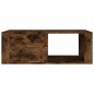 vidaXL Mesa de centro madera contrachapada roble ahumado 100x50,5x35cm vidaXL Mesa de centro madera contrachapada roble ahumado 100x50,5x35cm