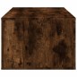 vidaXL Mesa de centro madera contrachapada roble ahumado 100x50,5x35cm vidaXL Mesa de centro madera contrachapada roble ahumado 100x50,5x35cm