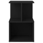 vidaXL Mesitas de noche 2 uds madera contrachapada negro 35x35x55 cm vidaXL Mesitas de noche 2 uds madera contrachapada negro 35x35x55 cm