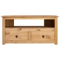 vidaXL Mueble esquinero de TV madera de pino estilo Panamá 93x49x49 cm