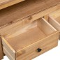 vidaXL Mueble esquinero de TV madera de pino estilo Panamá 93x49x49 cm