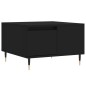vidaXL Mesa de centro madera contrachapada negro 55x55x36,5 cm vidaXL Mesa de centro madera contrachapada negro 55x55x36,5 cm