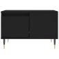 vidaXL Mesa de centro madera contrachapada negro 55x55x36,5 cm vidaXL Mesa de centro madera contrachapada negro 55x55x36,5 cm