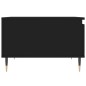 vidaXL Mesa de centro madera contrachapada negro 55x55x36,5 cm vidaXL Mesa de centro madera contrachapada negro 55x55x36,5 cm