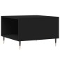 vidaXL Mesa de centro madera contrachapada negro 55x55x36,5 cm vidaXL Mesa de centro madera contrachapada negro 55x55x36,5 cm