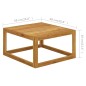 vidaXL Mesa de centro de madera maciza de acacia 68x68x29 cm vidaXL Mesa de centro de madera maciza de acacia 68x68x29 cm