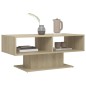 vidaXL Mesa de centro madera contrachapada color roble 103,5x50x44,5cm vidaXL Mesa de centro madera contrachapada color roble 103,5x50x44,5cm