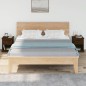 vidaXL Mesitas de noche 2 uds madera roble marrón 39x39x47,5 cm