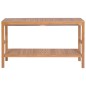vidaXL Mueble de lavabo tocador madera de teca maciza 132x45x75 cm vidaXL Mueble de lavabo tocador madera de teca maciza 132x45x75 cm