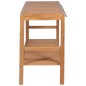 vidaXL Mueble de lavabo tocador madera de teca maciza 132x45x75 cm vidaXL Mueble de lavabo tocador madera de teca maciza 132x45x75 cm
